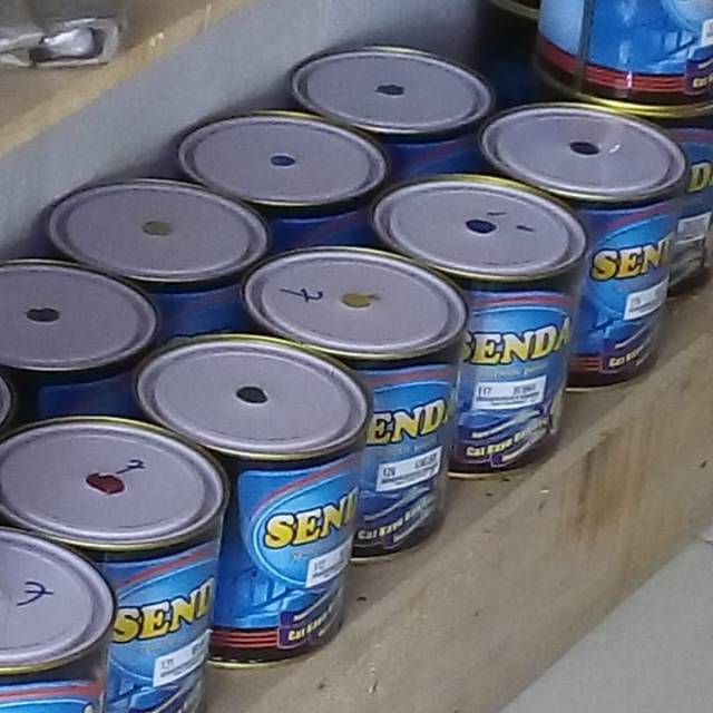 Cat Kayu dan Besi Merk Sendai