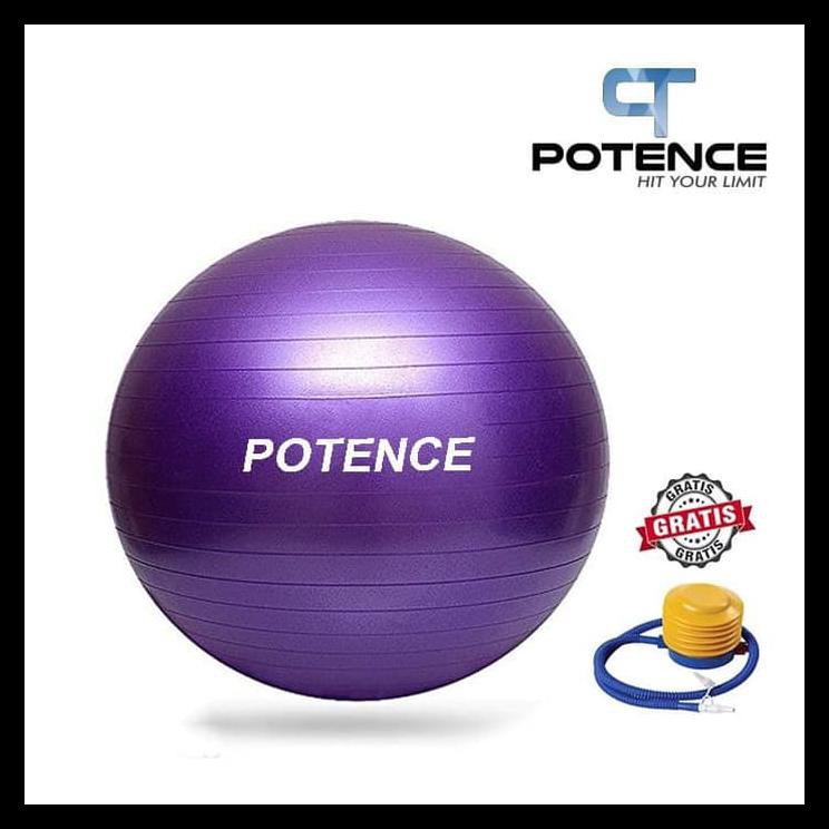Promo Gymball Speeds 65 Cm / Gym Ball / Bola Yoga / Gymball 65Cm - Abu-Abu