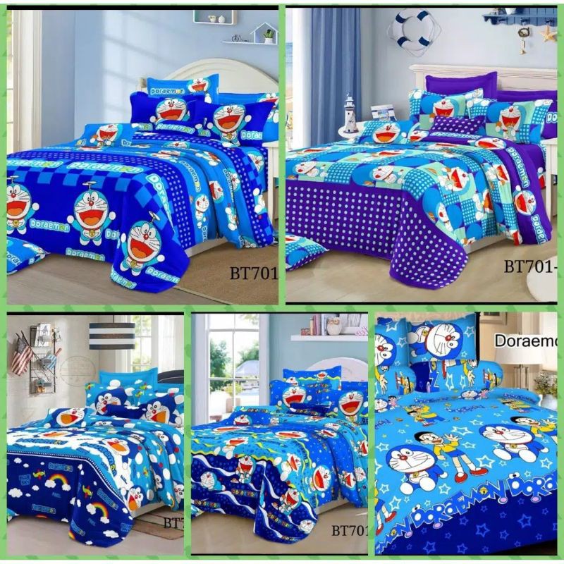 Sprei katun berkarakter lucu no 1 ,180 x200