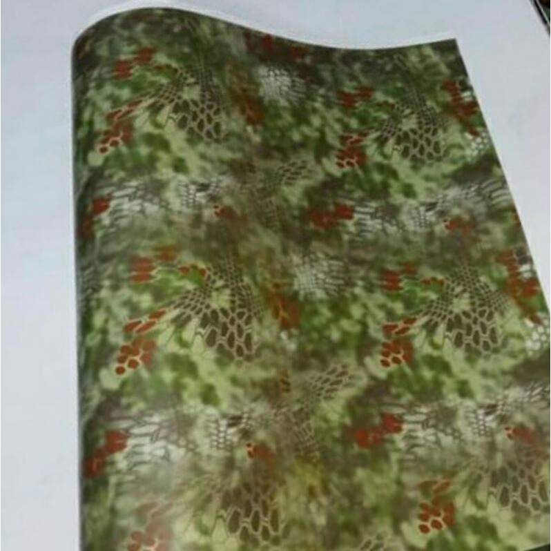 

Stiker Camo Sisit Ular/Camoflase Motif Sisit Ular