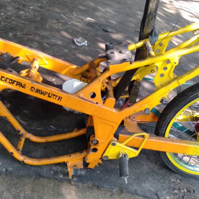 Rangka ninja oren ss