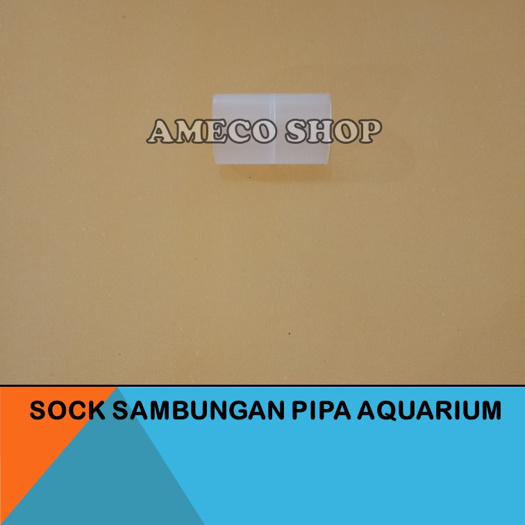 Sambungan I Sock Pipa Bening Aquarium