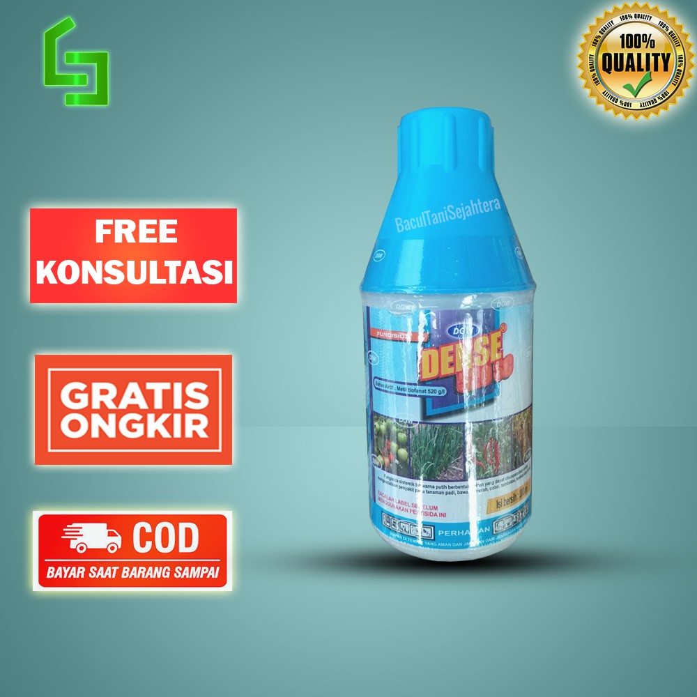 DENSE 520 SC 400 ML FUNGISIDA BERBAHAN AKTIF Metil Tiofanat UNTUK JAMUR