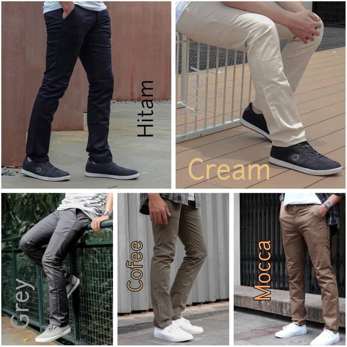 CELANA CHINO IMPRESIF MALMO BIG SIZE ORIGINAL