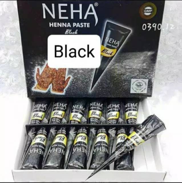 [12pcs] NEHA HENNA PASTE - HALAL