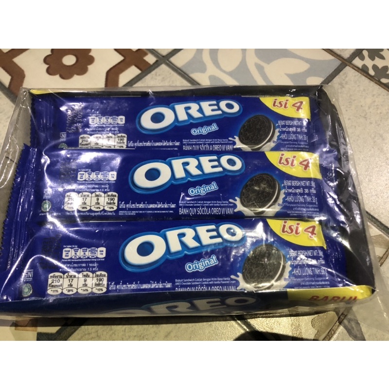 

READY |Oreo Biskuit 38 gram (1 pack isi 12 pcs)