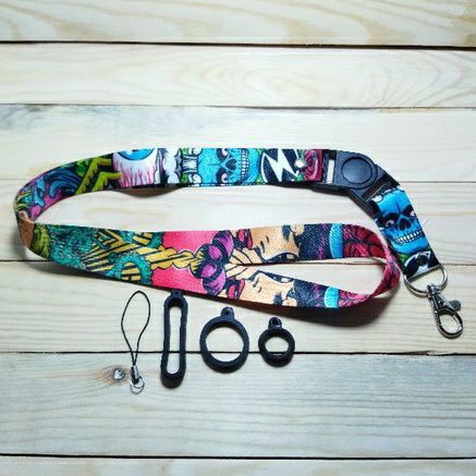

Lanyard Id Card Dodle Cartoon Lanyard Pods + O-Ring Real picture