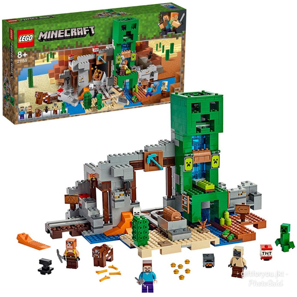 Lego Minecraft Mine Steve Minifigure 