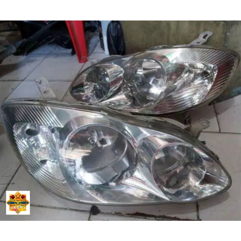 headlamp toyota altis 2002+2003