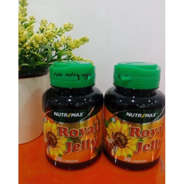 NUTRIMAX ROYAL JELLY JELY JELI VITAMIN DAYA TAHAN TUBUH ANTI STRESS AGING ENERGI STAMINA 30 KAPSUL