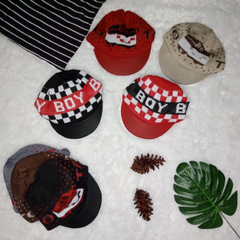 topi anak motif kartun bikin anak semakin ganteng
