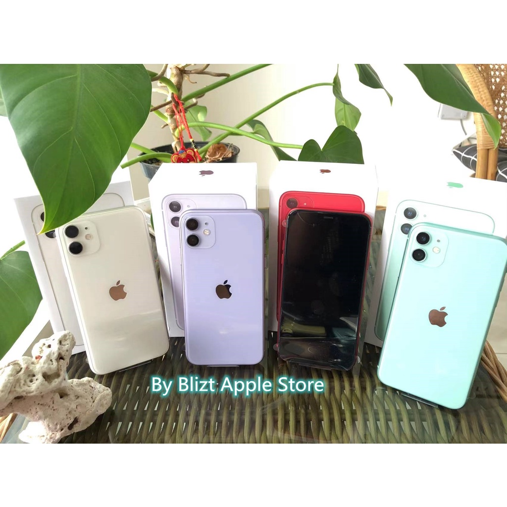 iPhone11 64GB Silent Fullset original Second Mulus100% Like New 3utools All Green (Garansi 1 Bulan)