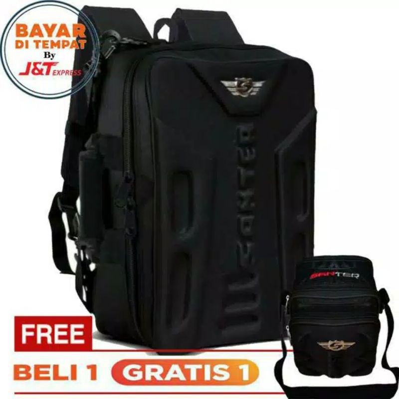 TAS LAPTOP SANTER 3 IN WAN Beli 1 bonus 1 yg kecil