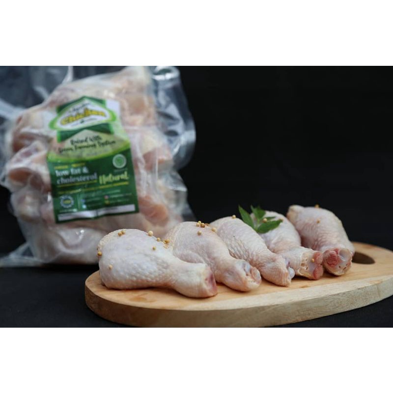 Organic Chicken 1 KG | Ayam Organik paha bawah | Ayam Probiotik Chicken Berkah Chicken
