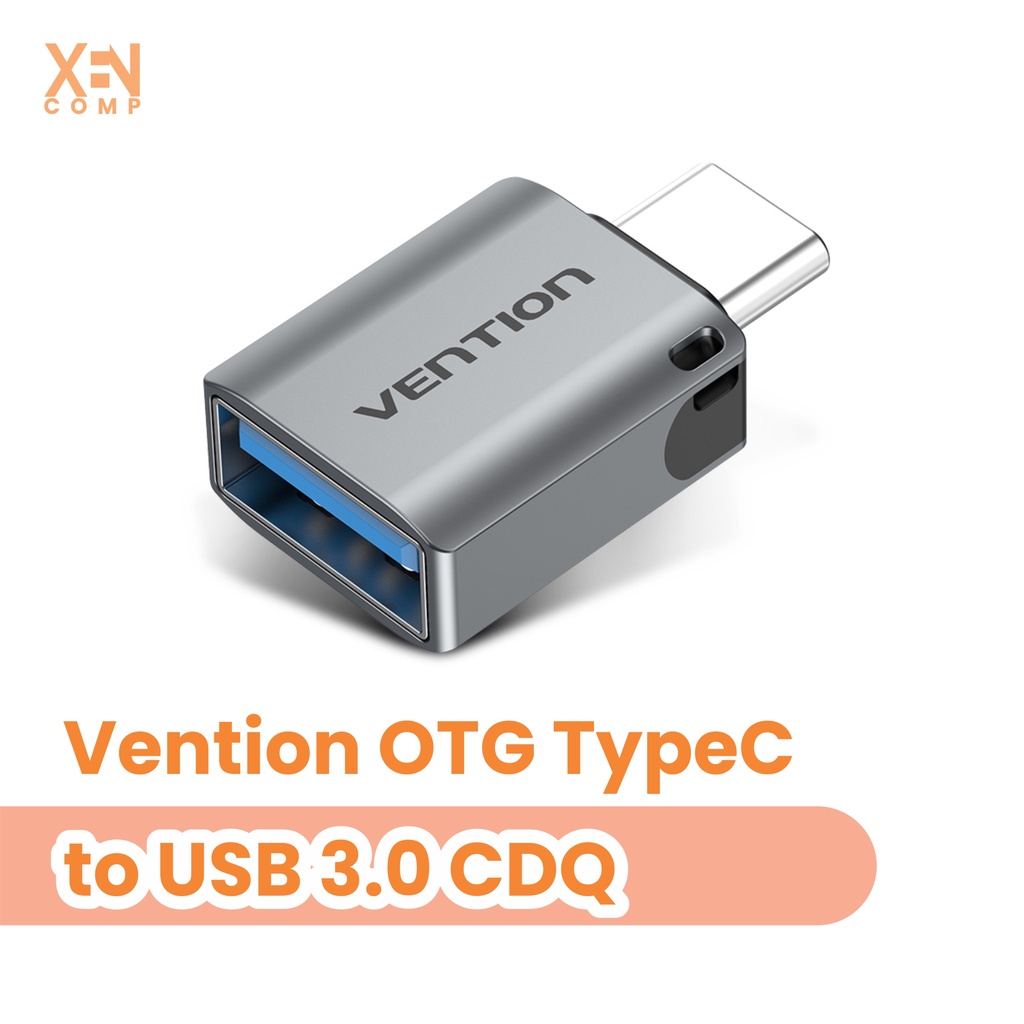 OTG USB 3.0 to Type C Connector dan Converter Adapter Vention Tanpa Kabel CDQ