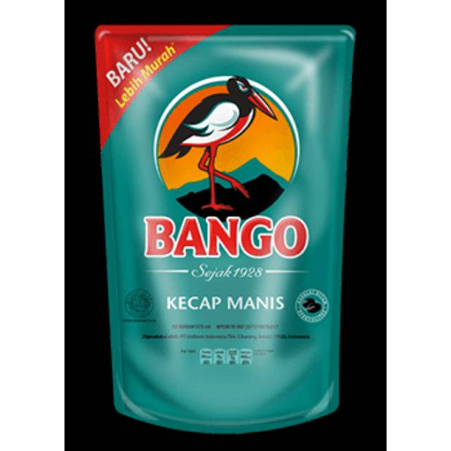 

Kecap manis bango refil 520ml