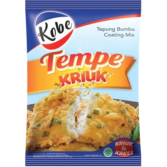 

Kobe Tepung Tempe Kriuk & Kobe Super Crispy Kentucky 70gr ((SACHET))