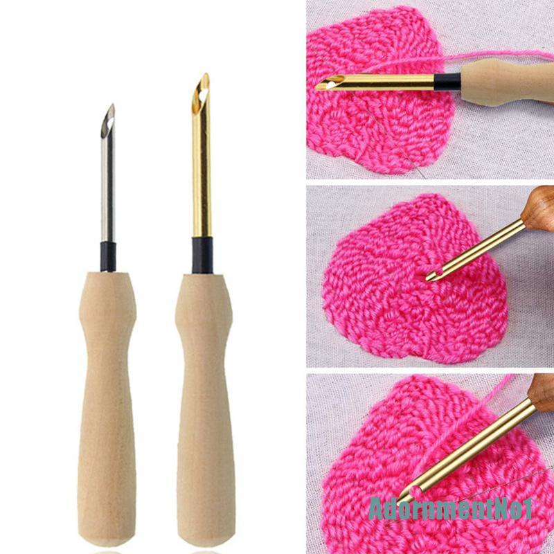 [AdornmentNo1]DIY Knitting Embroidery Pen Weaving Sewing Felting Craft Punch Needle Threader