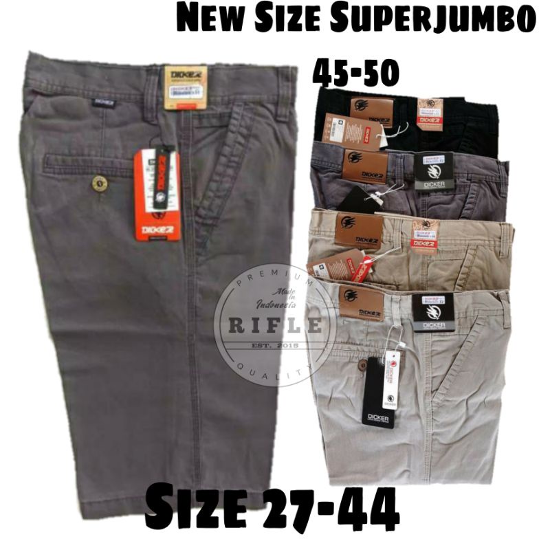 Termurah ! Celana Pendek Pria chinos Bahan Size 27-50