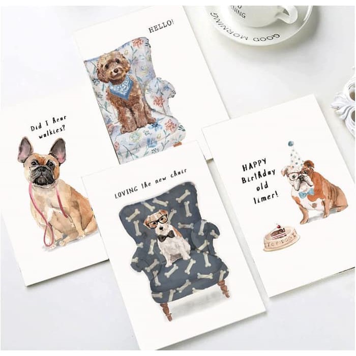 

Buku Tulis / Notebook / Book A5 (Blank / Polos) Cover Cartoon Dog 1