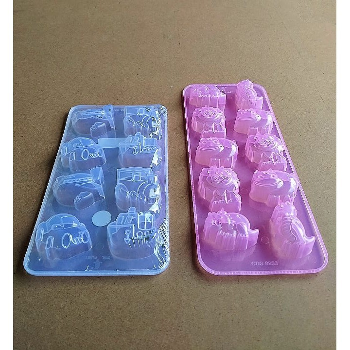 Cetakan Puding / Cetakan Plastik Serba guna / Cetakan Agar agar / Cetakan Coklat