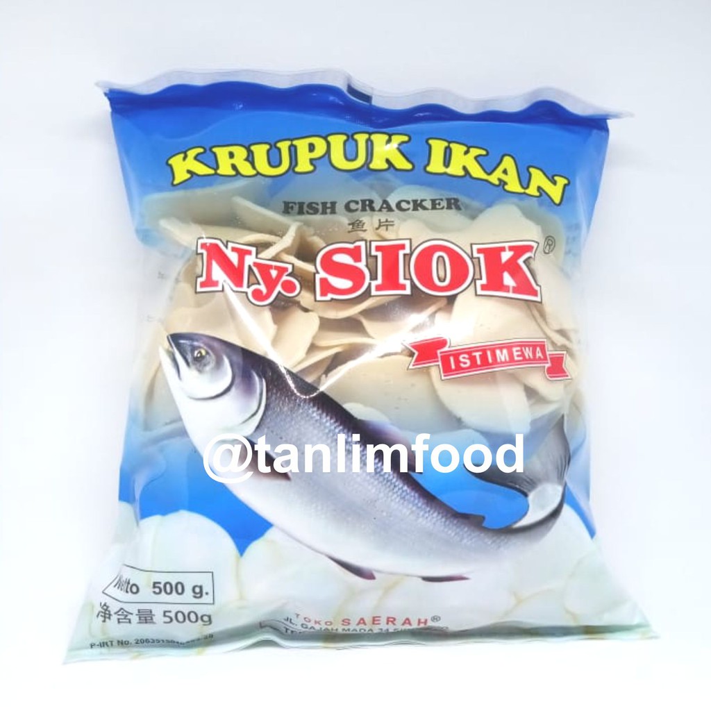 Kerupuk / Krupuk Ikan Ny. Siok 500gr - TanlimFood