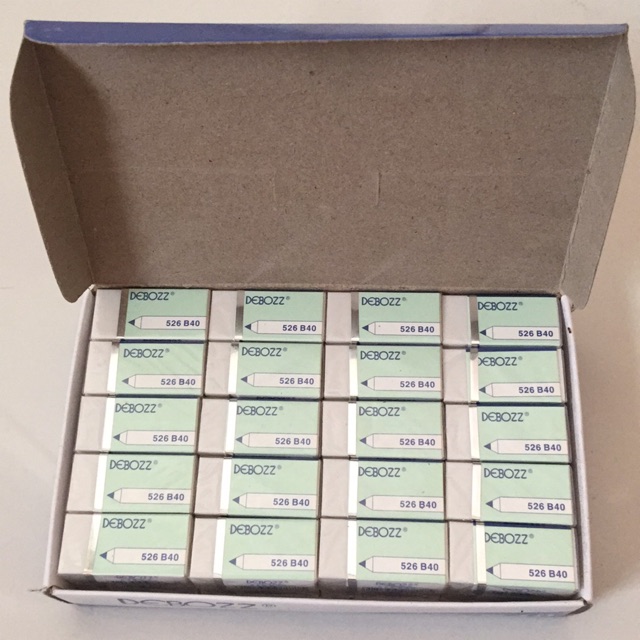 

Penghapus Pensil Debozz isi 40pcs