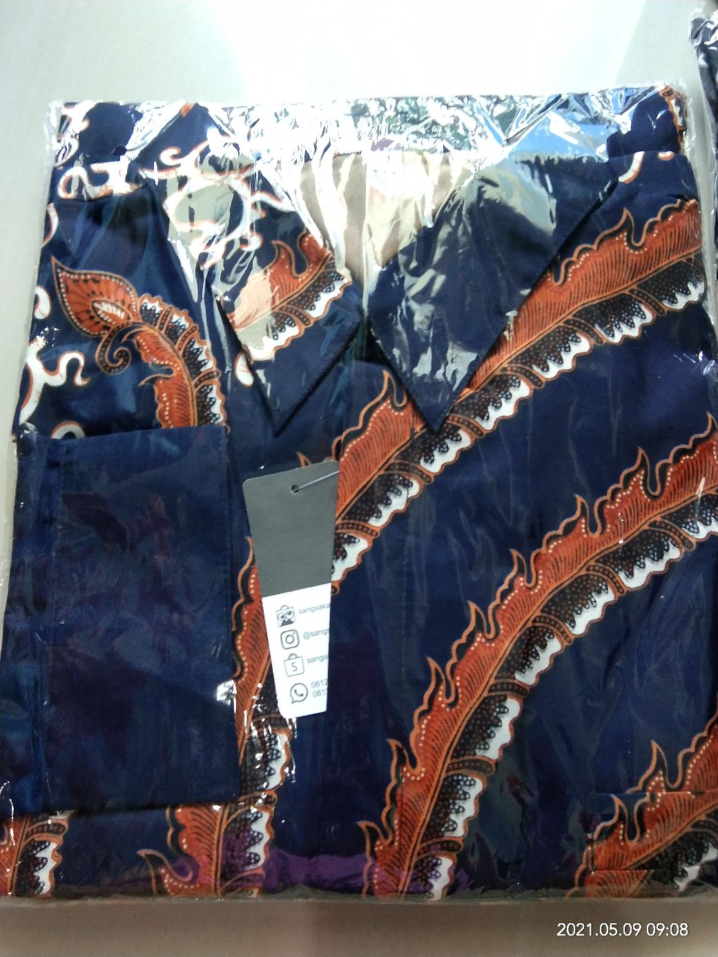 Baju Batik Couple / Batik Couple / Batik Set / Batik Lengan Panjang / Rok Set