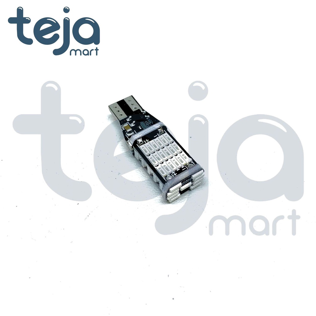 LED T15 T10 CANBUS Lampu Mundur Sein Senja 45 titik W16W Motor Mobil