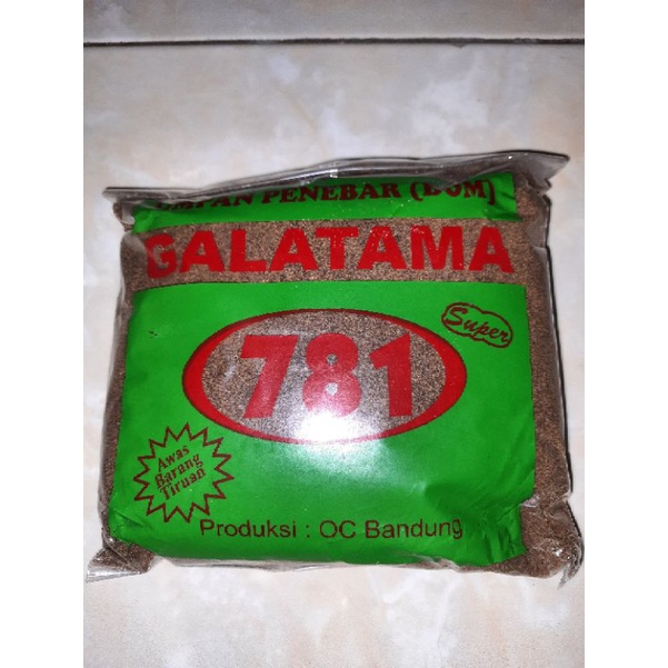 PELET BANDUL GALATAMA 781, BOM PENGUMPUL IKAN