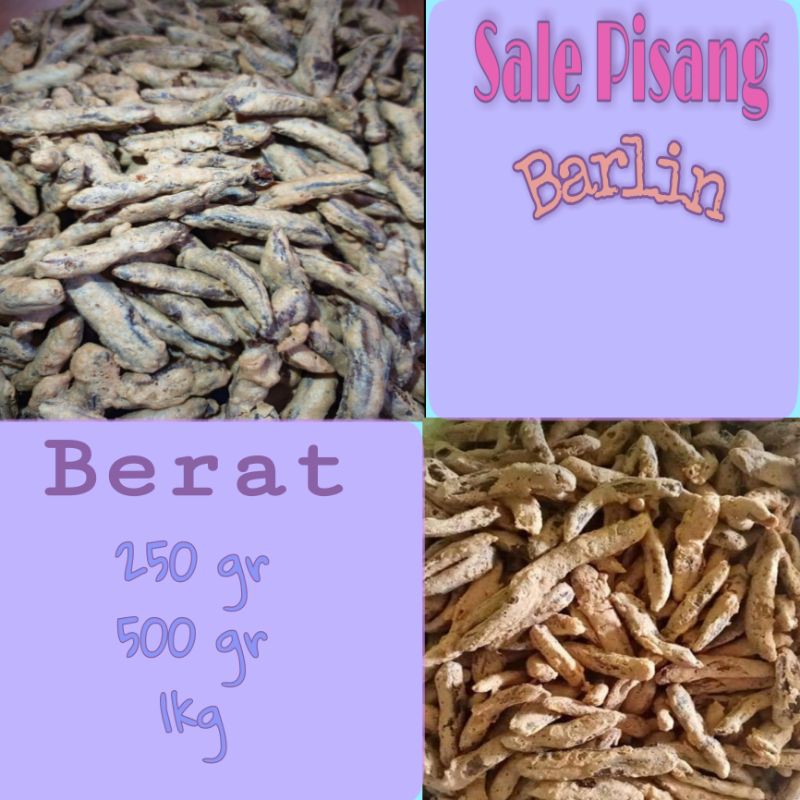 

SALE PISANG BARLIN 1Kg