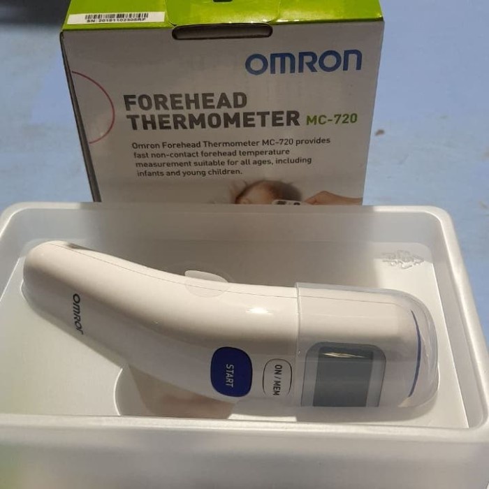 Laihoshope Thermometer Gun Merk Omron Mc-720