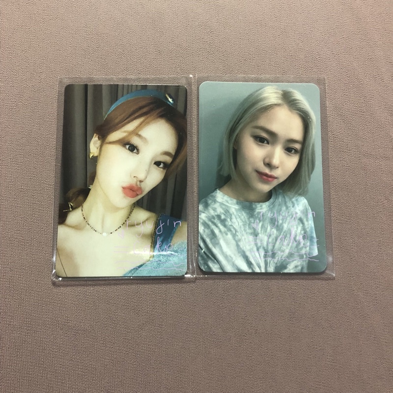 [ baca deskripsi ] pc ryujin yizhiyu yeji nbd may ryujin tie dye yeji jasmine itzy