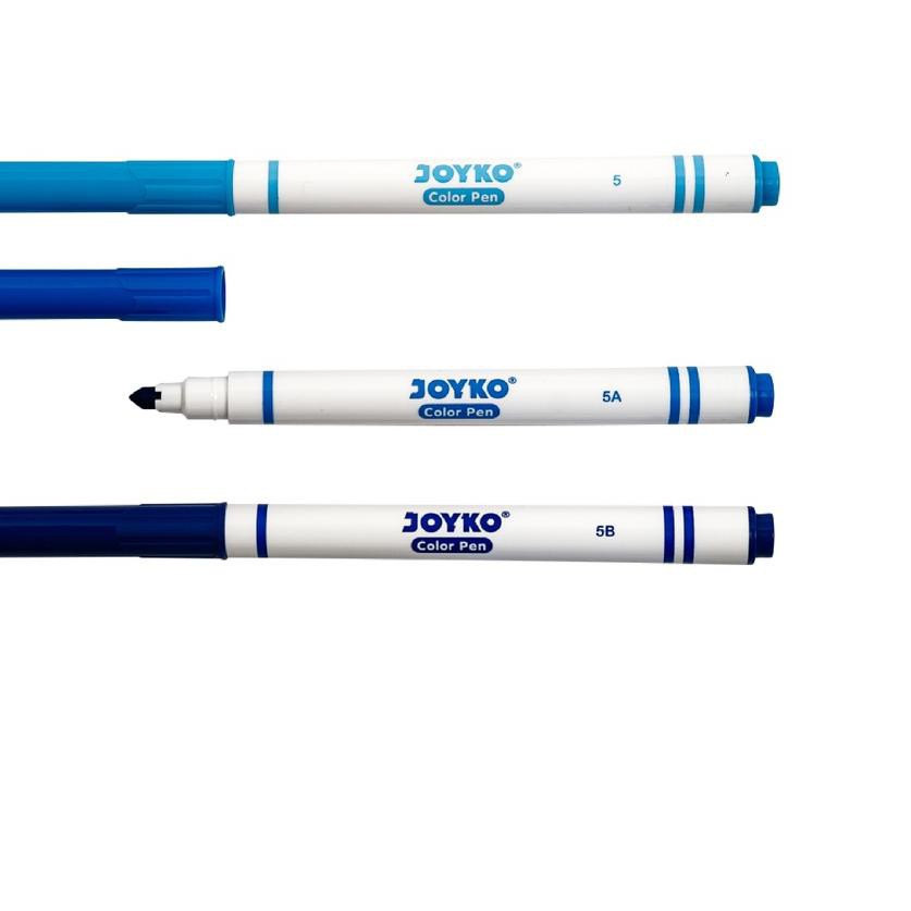 

Color Pen Pulpen Pena Warna Joyko CLP-05 24 Warna Colors KODE(A12B23)