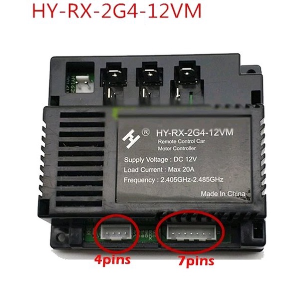 MODUL MESIN RECEIVER RX HY RX 2.4G CONTROLLER 12 V BATTERY MOBILAN AKI ANAK