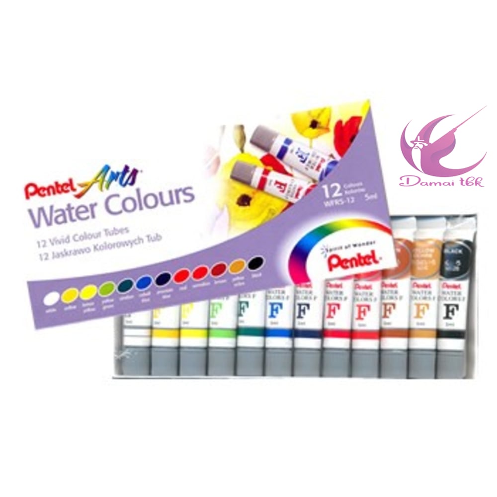 

Pentel Watercolour WFRS-12 Color Cat Air Warna Berkualitas
