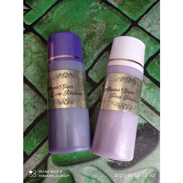 Satu paket HB platinum triple dosis (stiker baru/stiker gold)