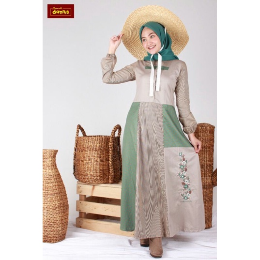 PROMO NEW ARRIVAL GAMIS DANNIS TERBARU DANNIS ABAYA DEWASA ORIGINAL DRESS GAMIS WANITA MUSLIMAH