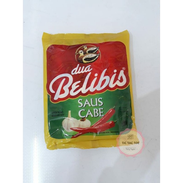 belibis cabe sachet / saos cabe /saos belibis sachet