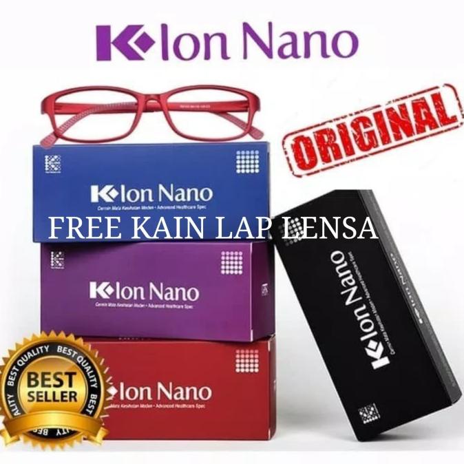 Kacamata K Ion Kacamata K-Ion Nano Original Kaca Mata Terapi Anti Radi
