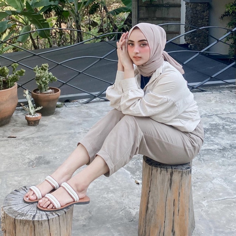 SIMPLY PEARL /sandal boho / sandal etnik / sandal bohemian / sandal wanita-6