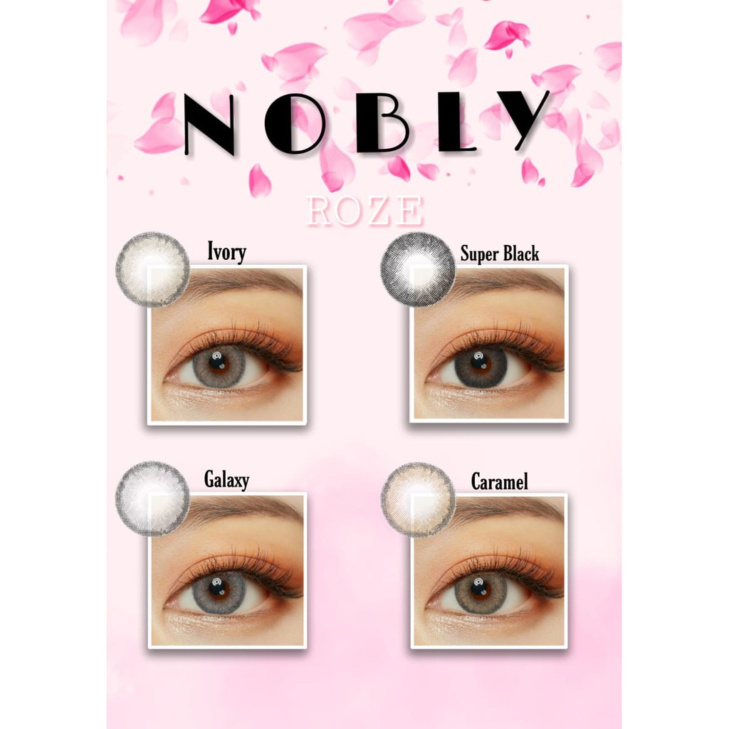 Jual Nobly Roze Magical Softlens Indonesia Shopee Indonesia