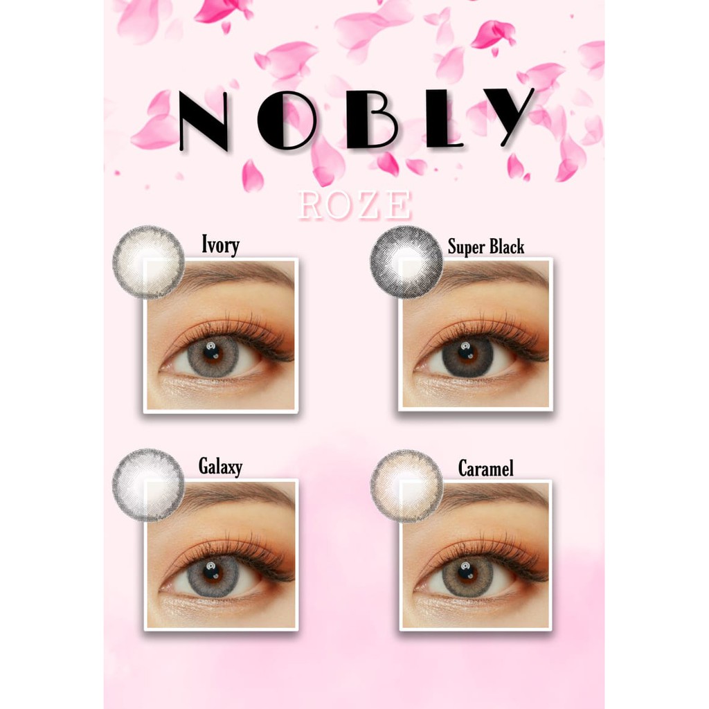 Nobly Roze Magical Softlens Shopee Indonesia