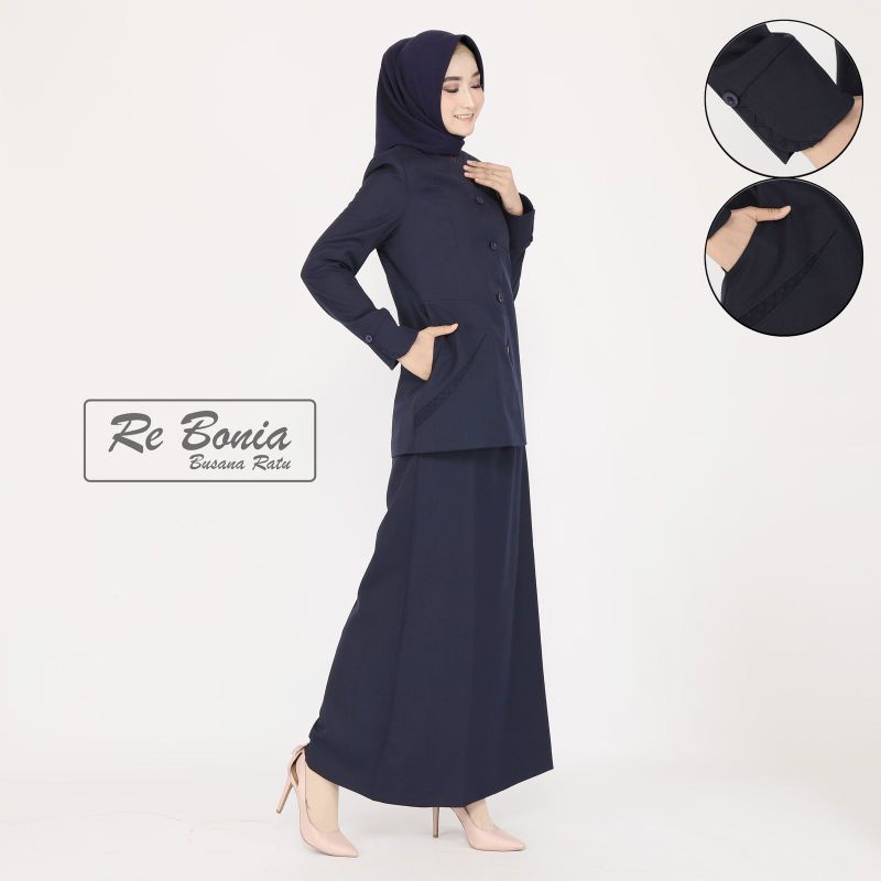 seragam rebonia/seragam guru rok/seragam Pemda rok/seragam PNS rok