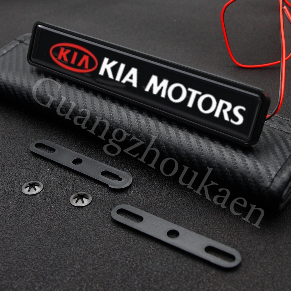 KIA Lampu LED Logo Untuk Dekorasi Kap Depan Mobil Spectra Forte RIO Mbang Sportage Picanto