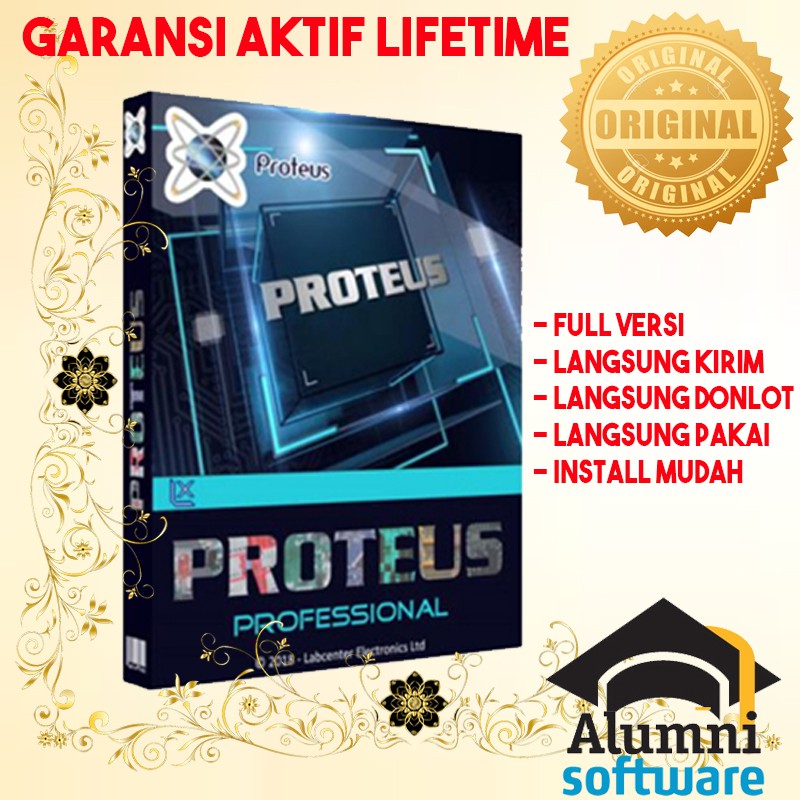 [FULL VERSION] Proteus 8 Professional SP3 PCB Design - GARANSI AKTIVASI