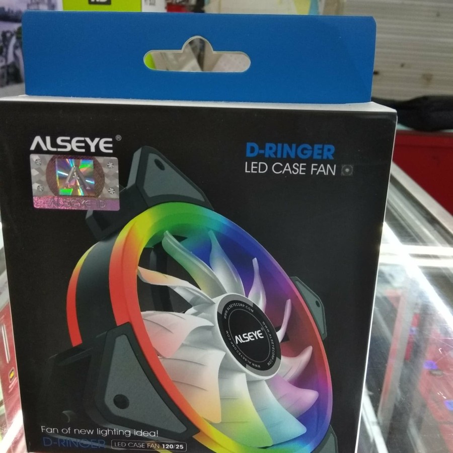 D-Ringer ALSEYE Dringer Auto RGB LED Fan Casing 12cm Case Fan