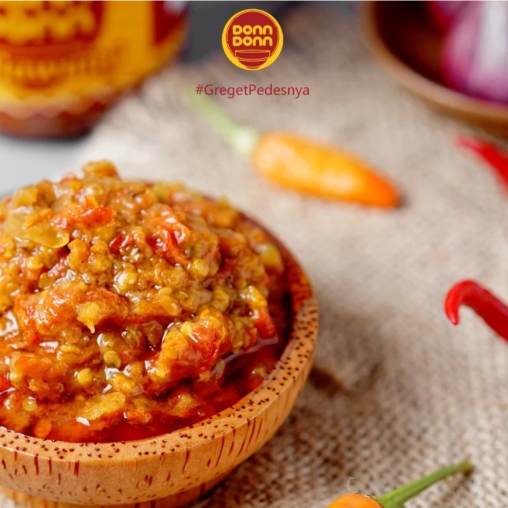 

SG - sambal bawang tanpa pengawet DonnDonn - 200gr