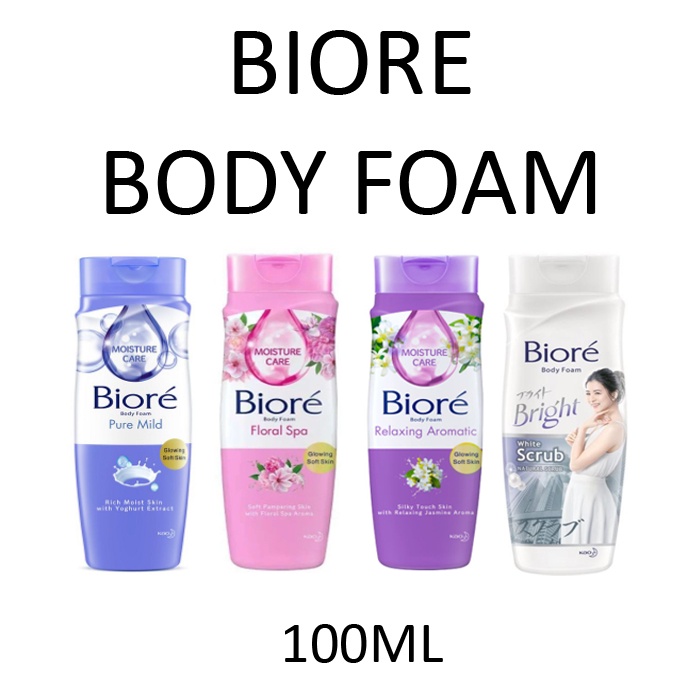 BIORE BODY FOAM BOTOL 100ML