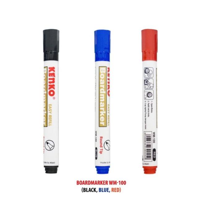 

Spidol Whiteboard KENKO WM100/Spidol Papan Tulis/WhiteBoard Marker